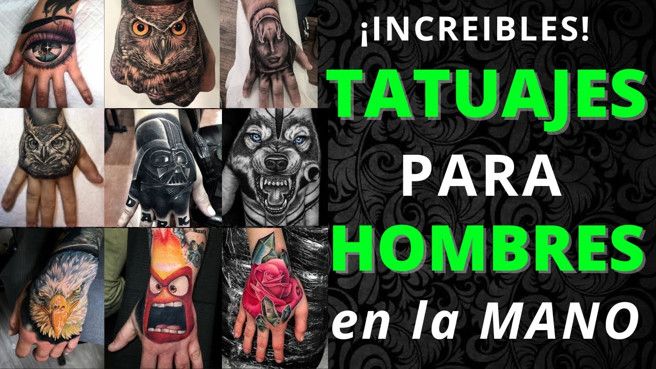 diseños para tatuajes en la mano