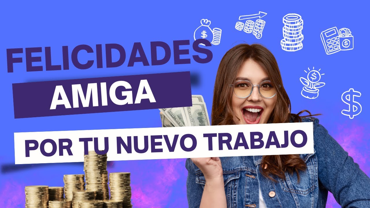 mucho exito en tu nuevo trabajo