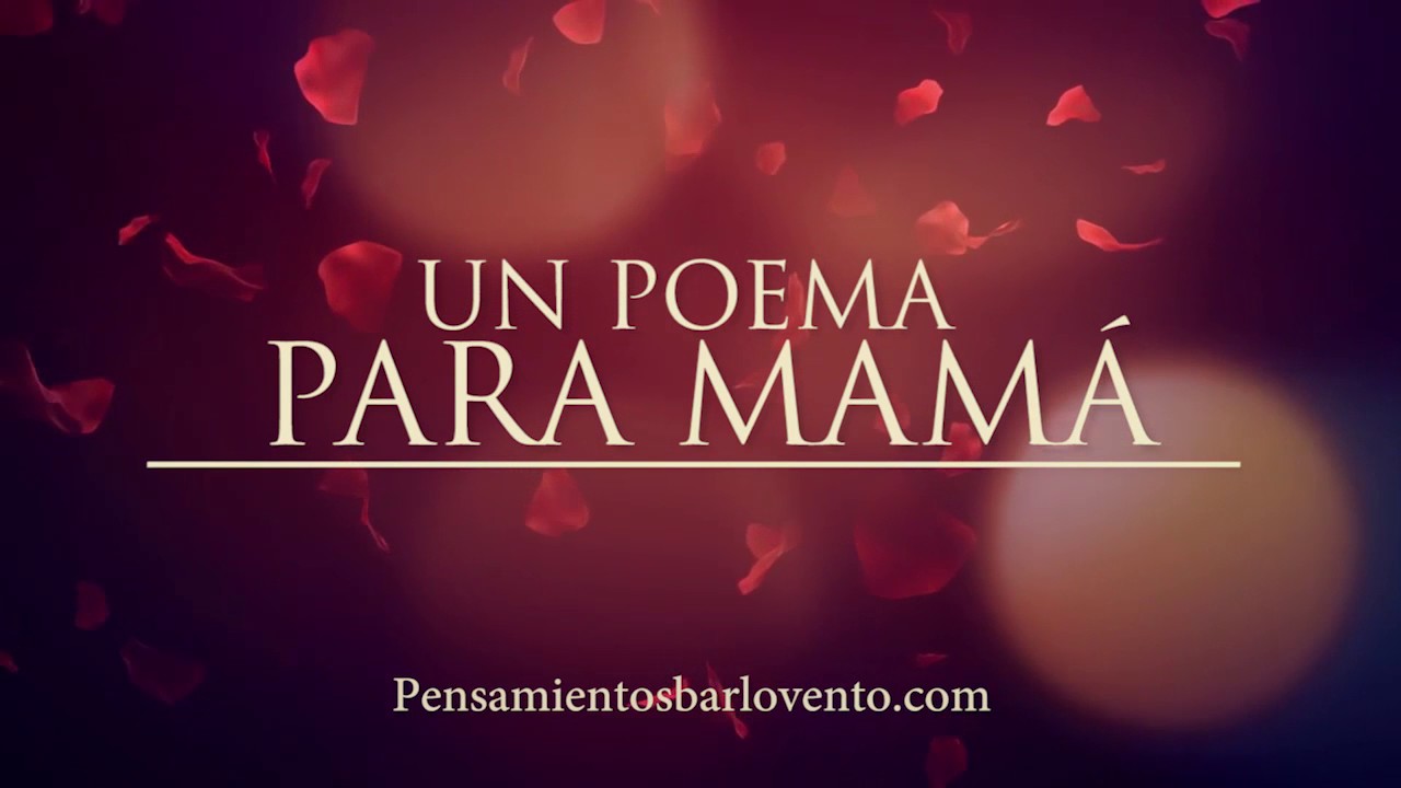 poema para una madre y esposa