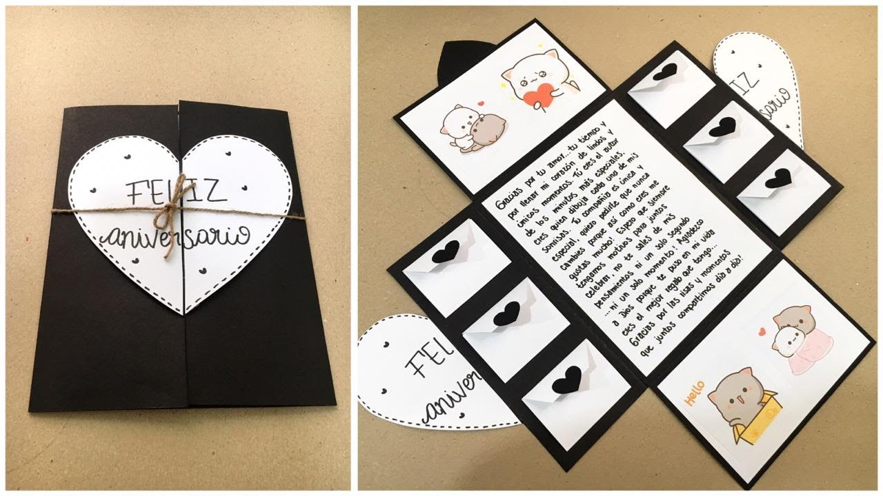 carta de 1 año de novios