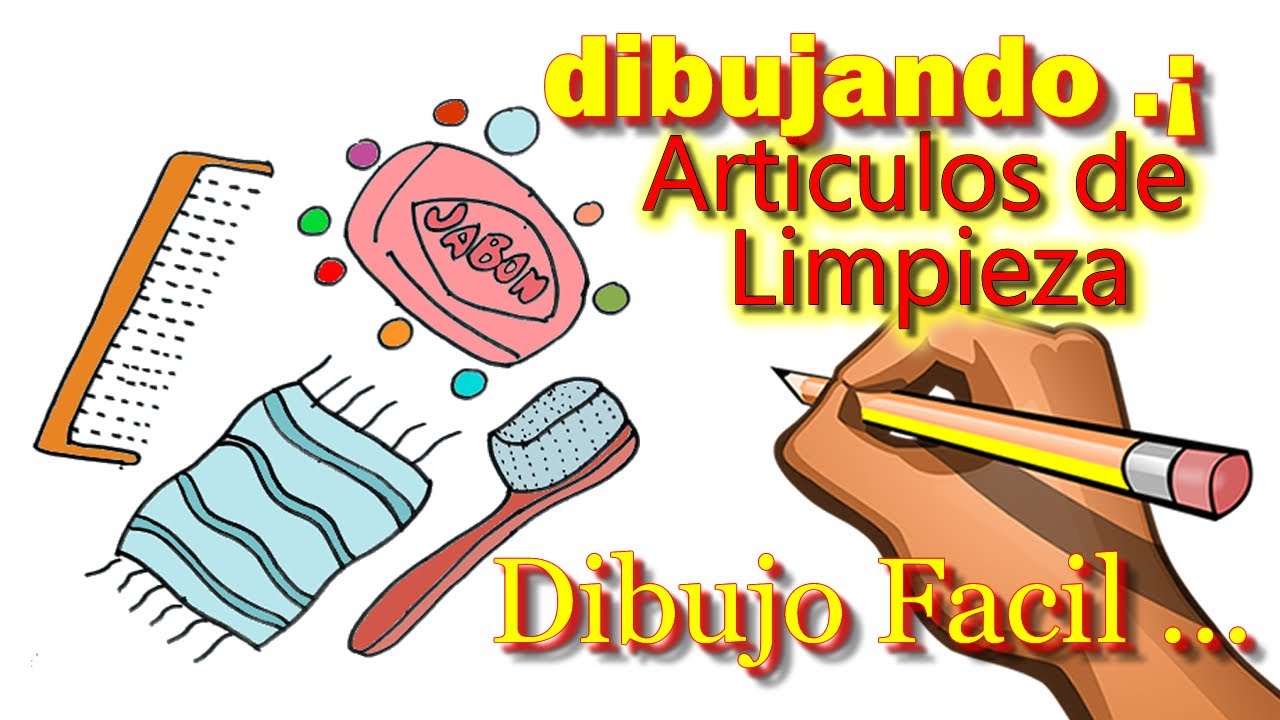 dibujos de higiene personal para colorear e imprimir