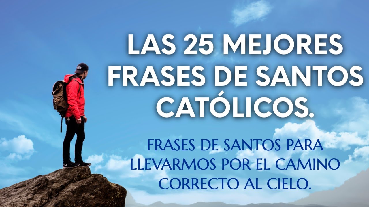 imagenes de santos con frases bonitas