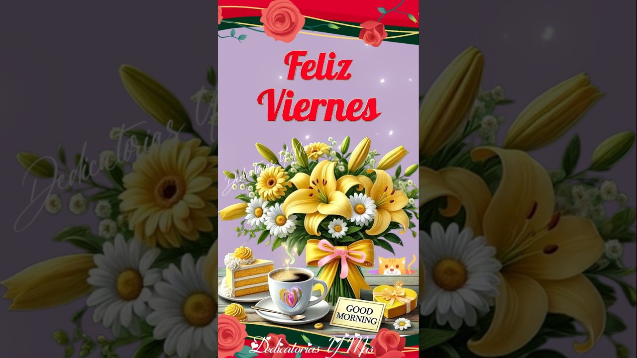 imagenes para desear un feliz dia viernes