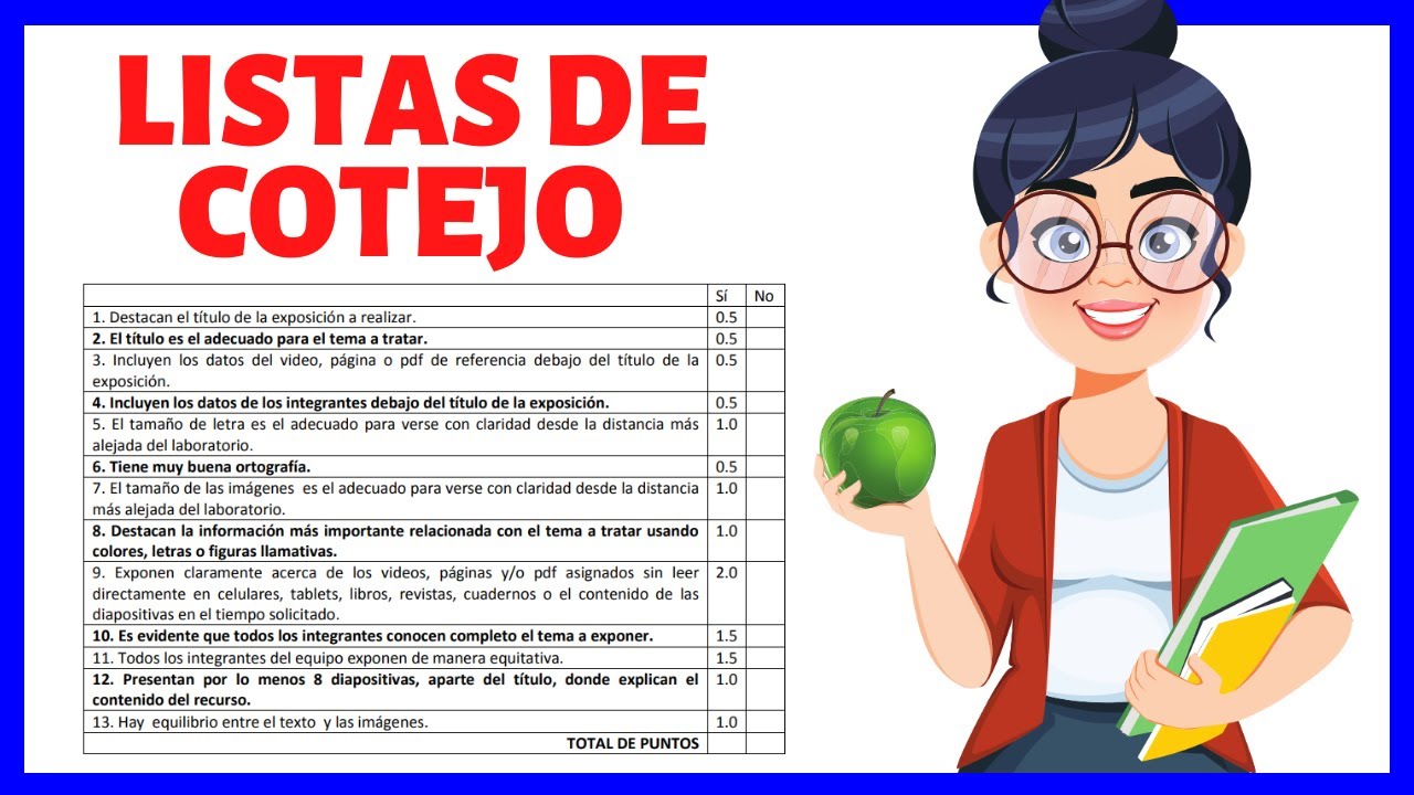 lista de cotejo ventajas y desventajas
