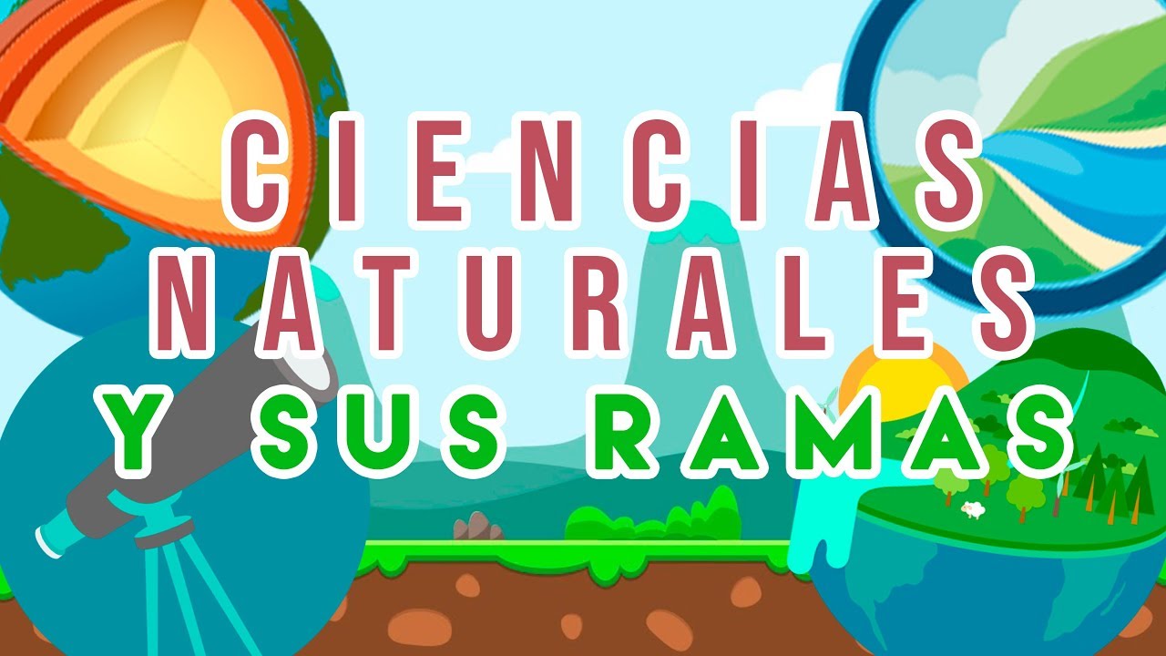 mapa conceptual de las ciencias naturales y sus ramas