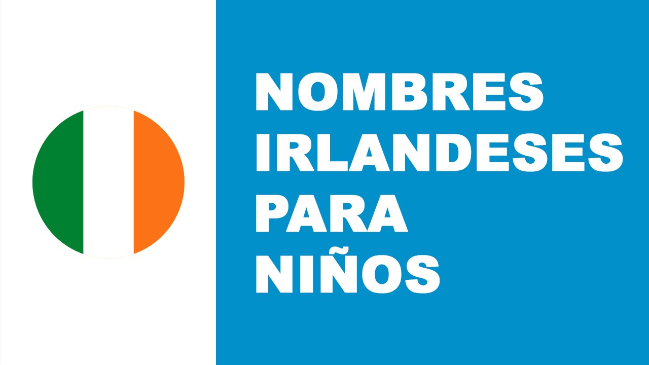 nombres irlandeses para niños y su significado