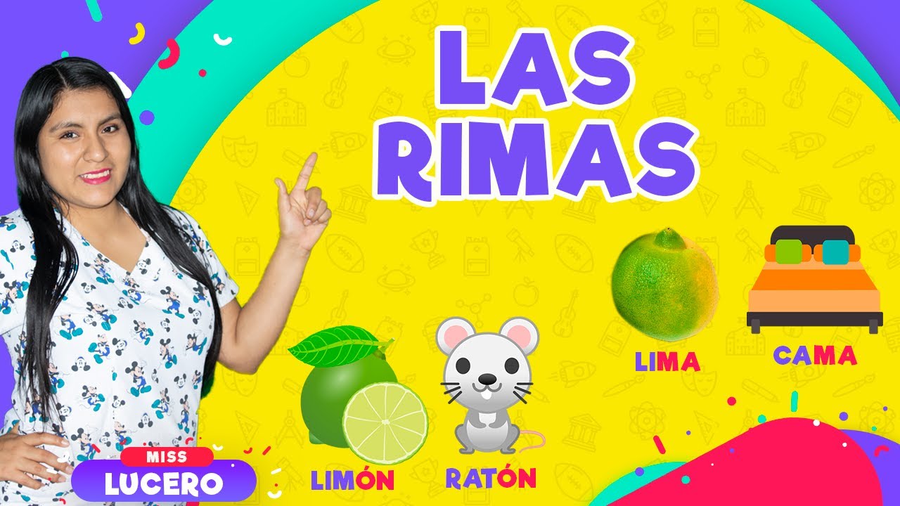 palabras que rimen con seis para niños