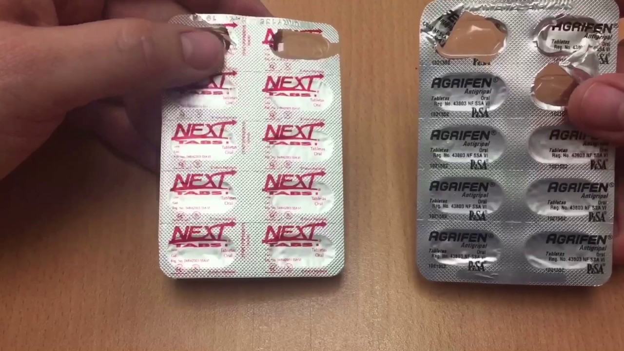 pastillas para la gripa que no den sueño