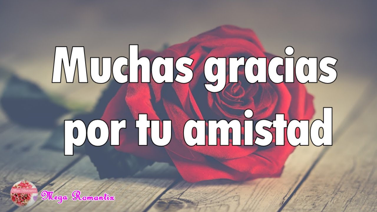 poema muchas gracias por tu amistad