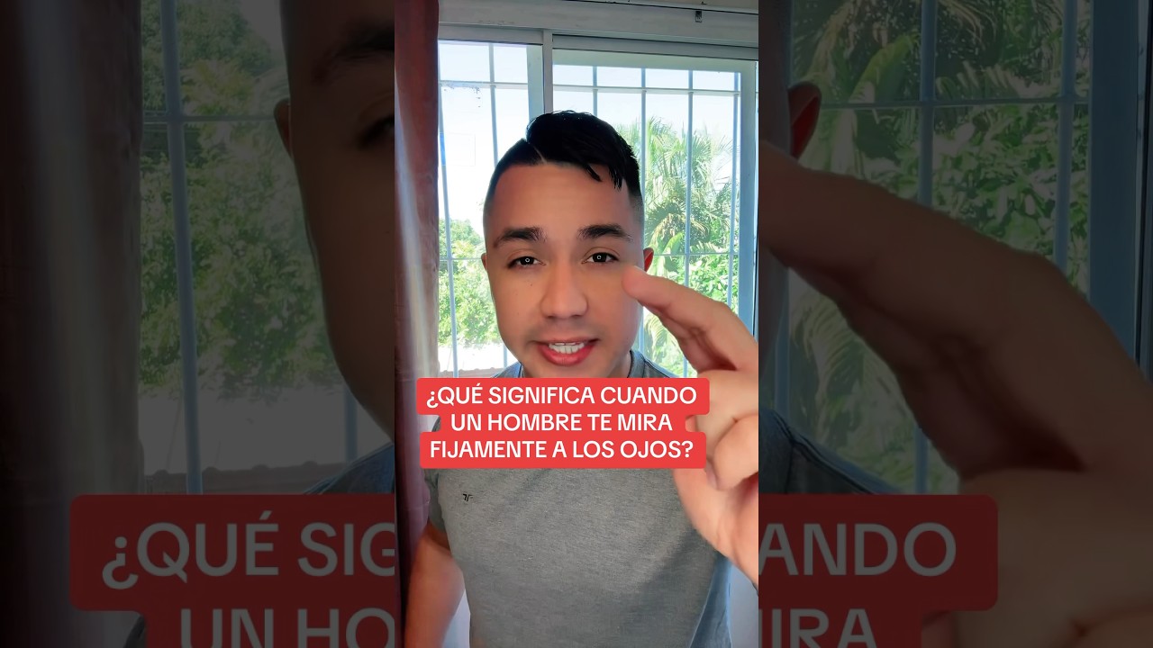 porque me mira a los ojos cuando hacemos el amor