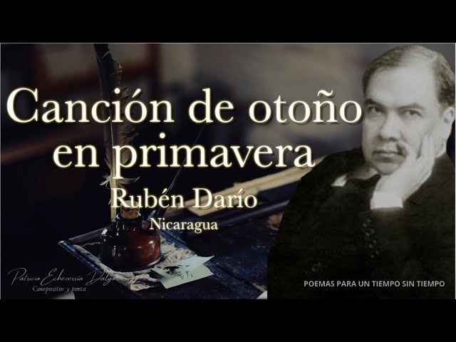 cancion de otoño en primavera letra
