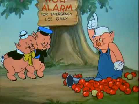 cuento de los tres cochinitos dialogos
