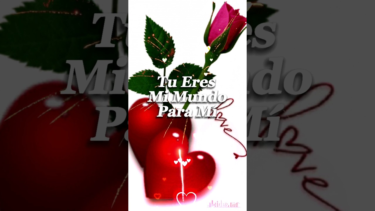 imagenes de eres mi mundo mi amor