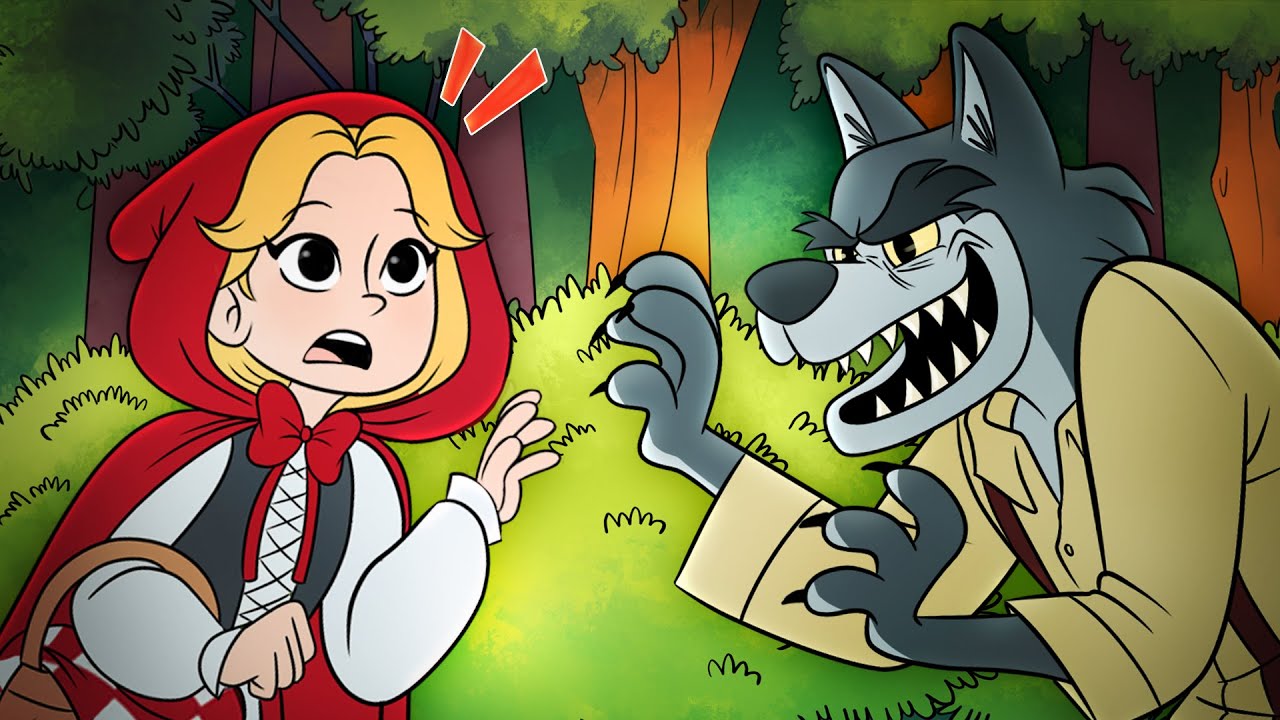 imagenes del cuento de caperucita roja para imprimir