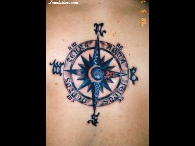 que significa la rosa de los vientos en tatuaje