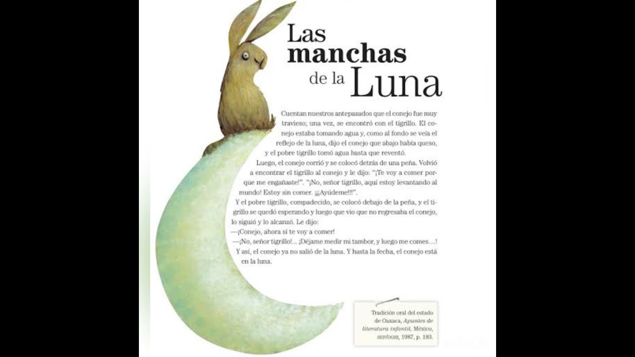 las manchas de la luna cuento completo