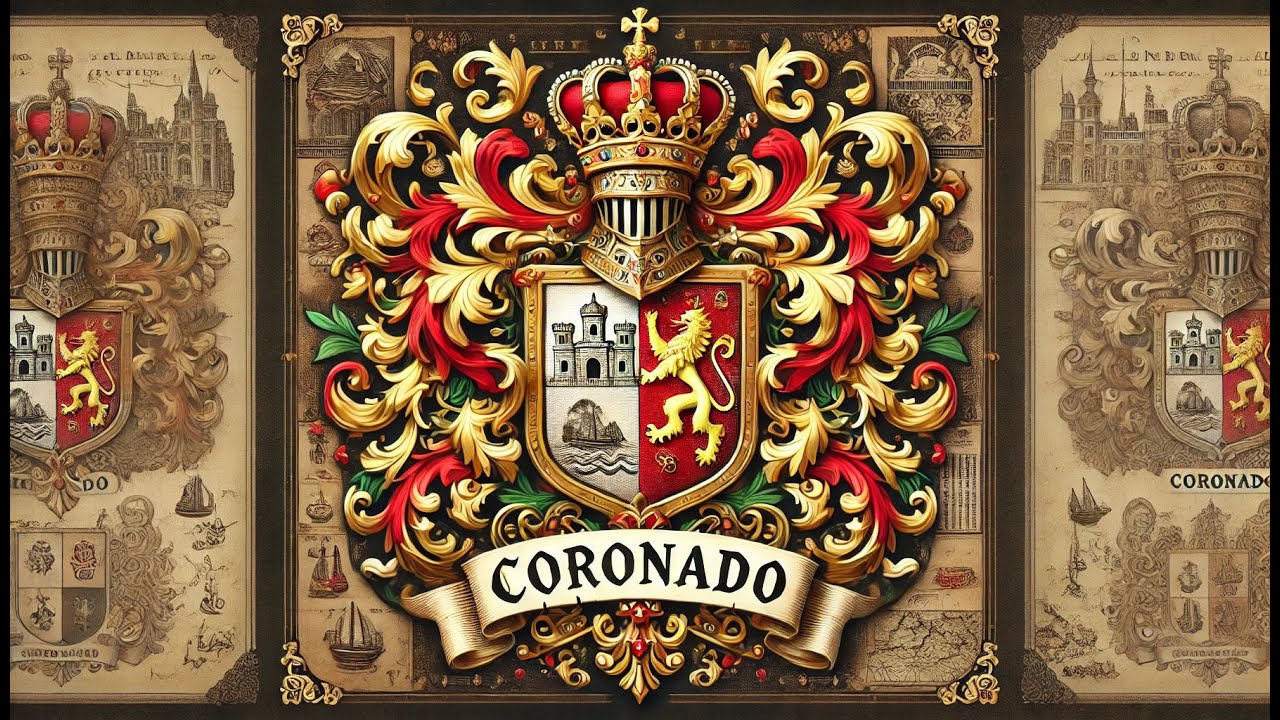 origen del apellido coronado en chile