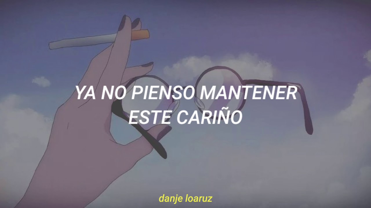 ya no pienso mantener este cariño letra