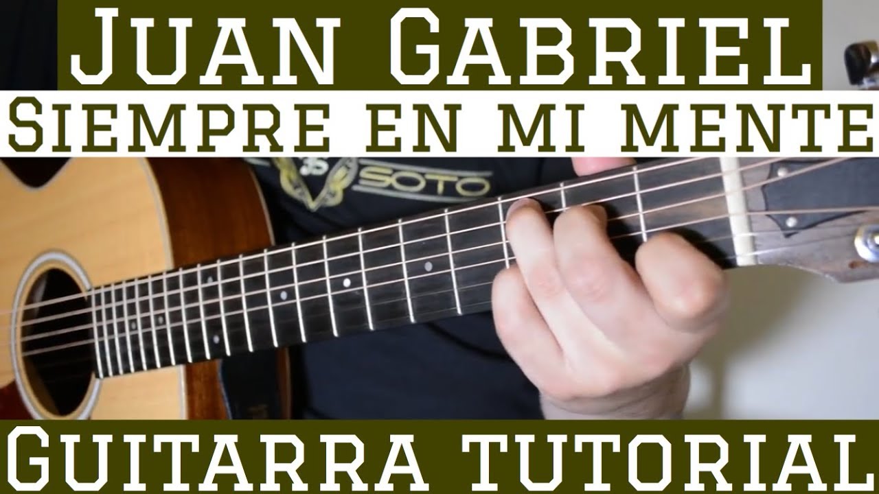 acordes de siempre en mi mente