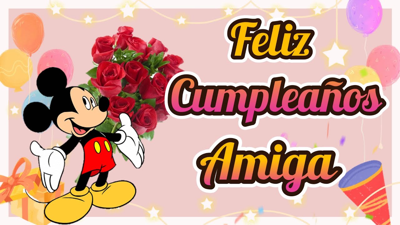 carta de cumpleaños para una amiga especial