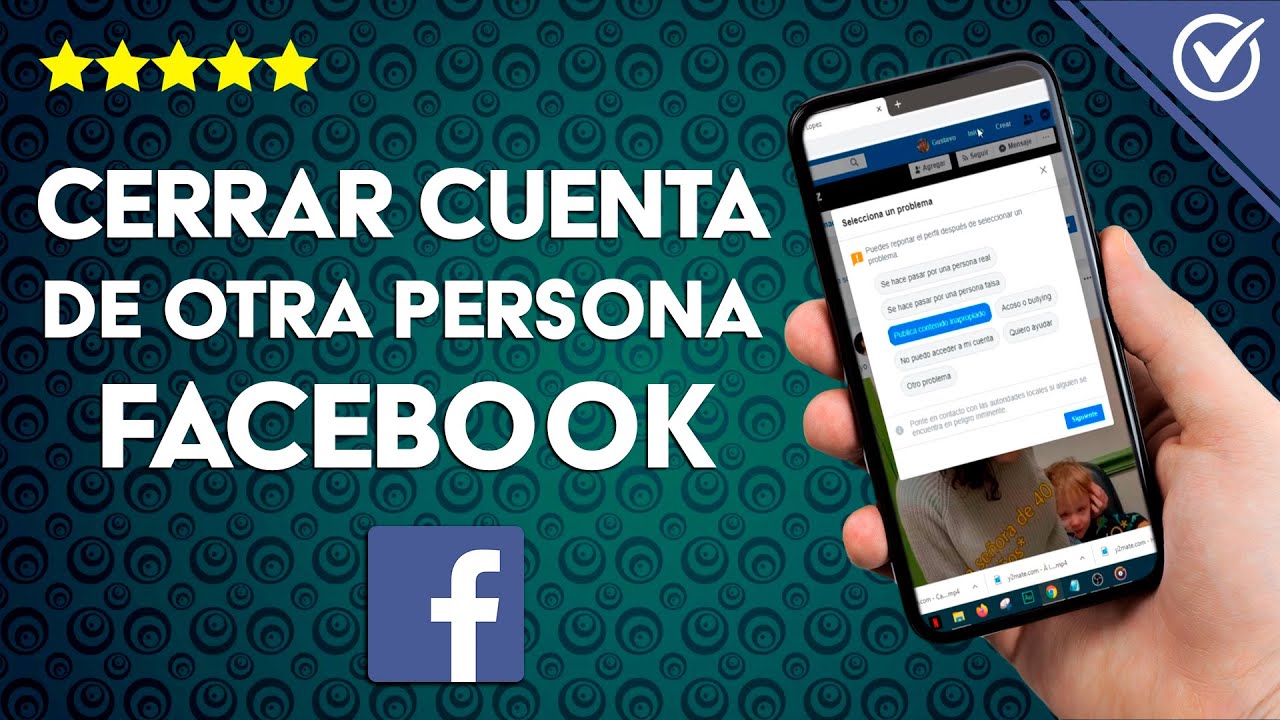 como hacer cerrar un facebook de otra persona
