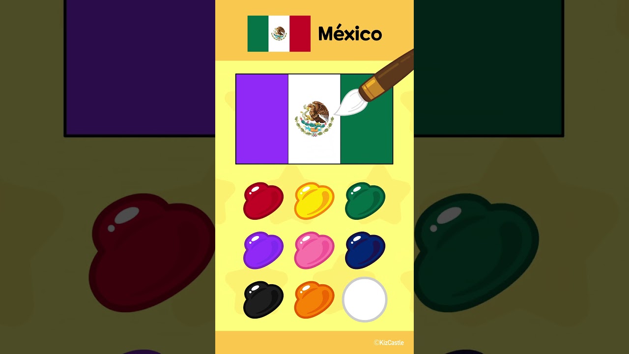 dia de la bandera para colorear
