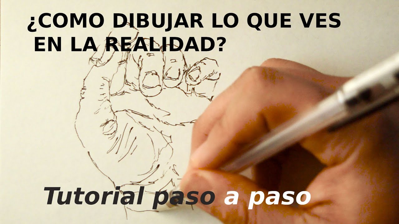 dibujo lo que veo mente mano mirada