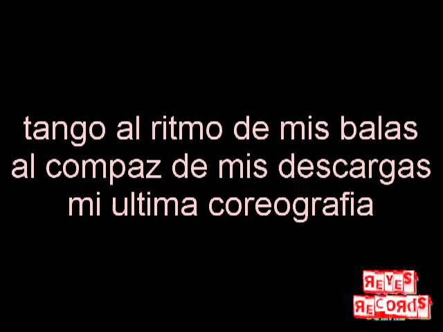 el beso de la muerte letra
