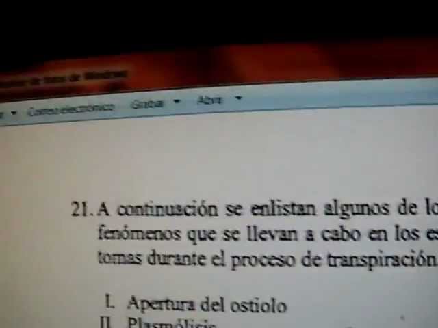examen de biologia prepa abierta 2018