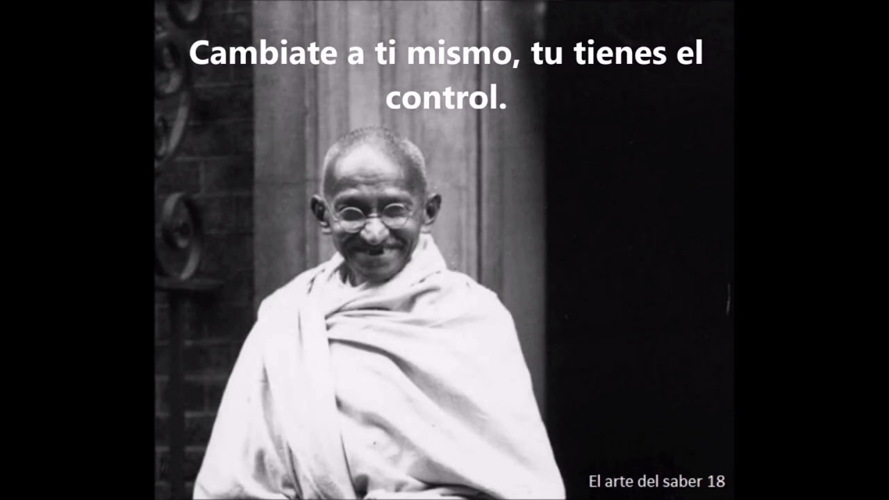 frases celebres de gandhi en ingles