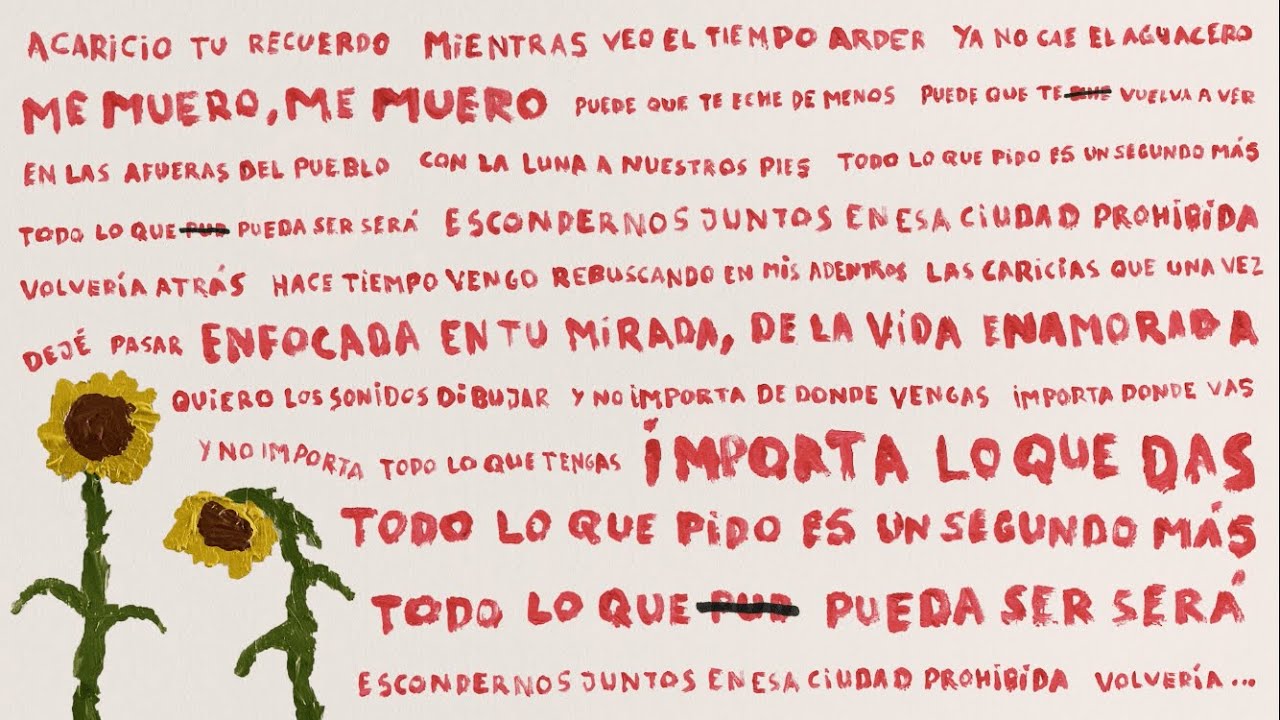 no me des todo lo que pido