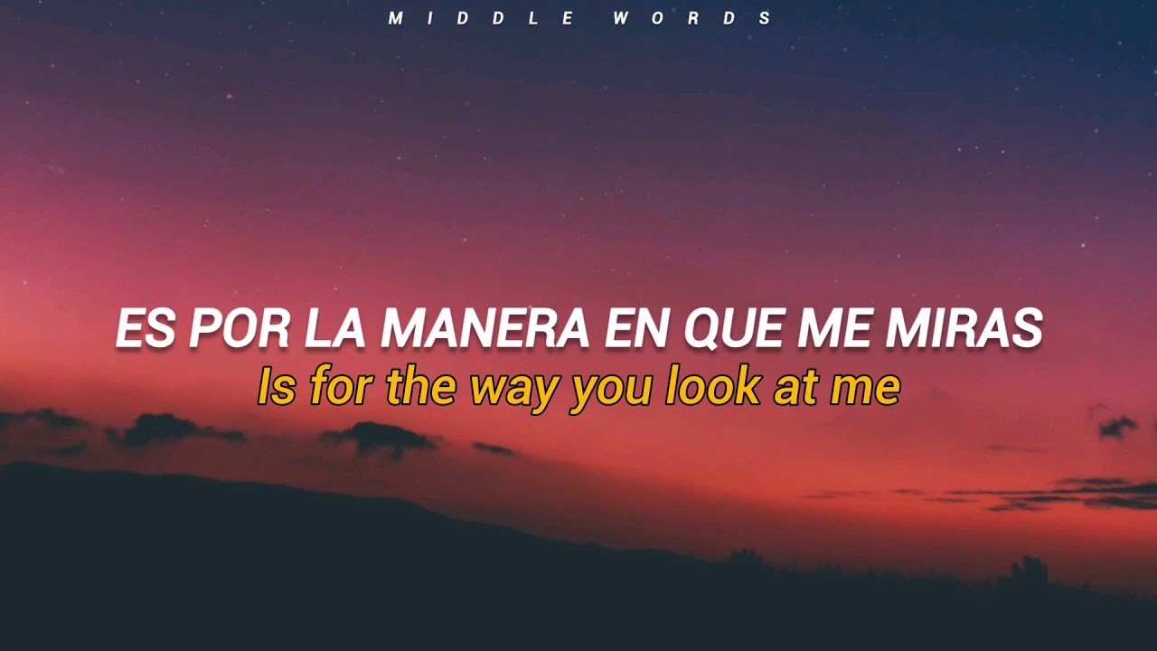 poema look at love en español