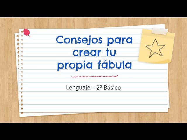 como se hace una fabula inventada con moraleja