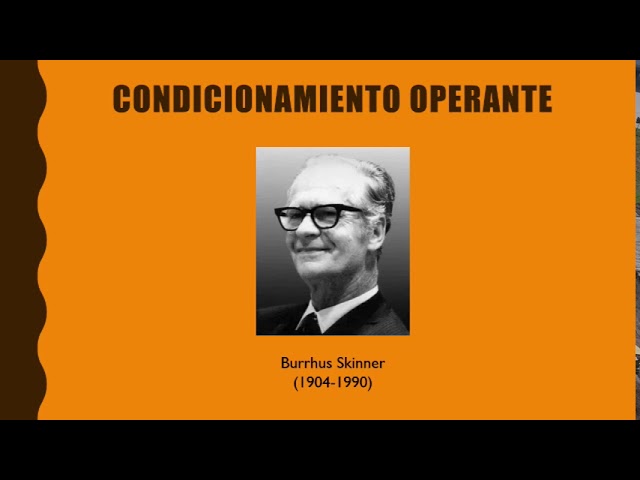 condicionamiento operante en la naranja mecanica