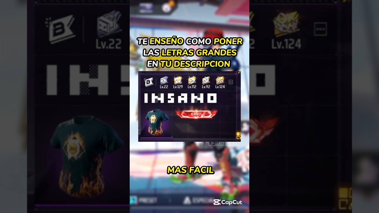 descripciones para free fire copiar y pegar