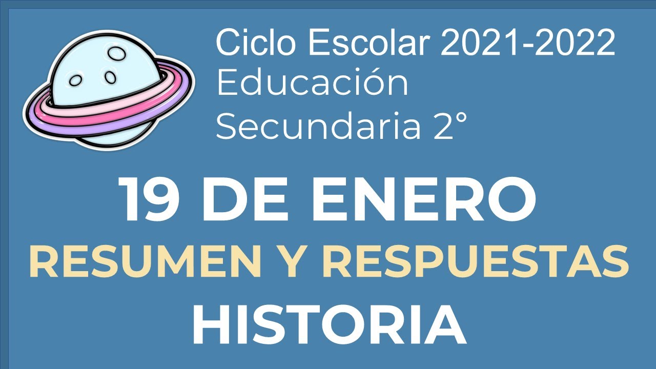 libro de historia 2 grado de secundaria 2019 contestado