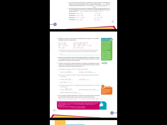 libro de matematicas de tercer grado de secundaria contestado 2019