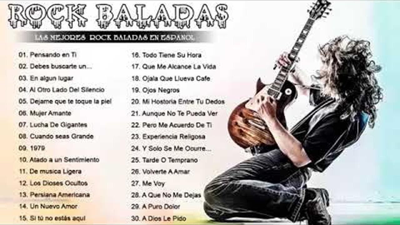mejores canciones de amor rock en español