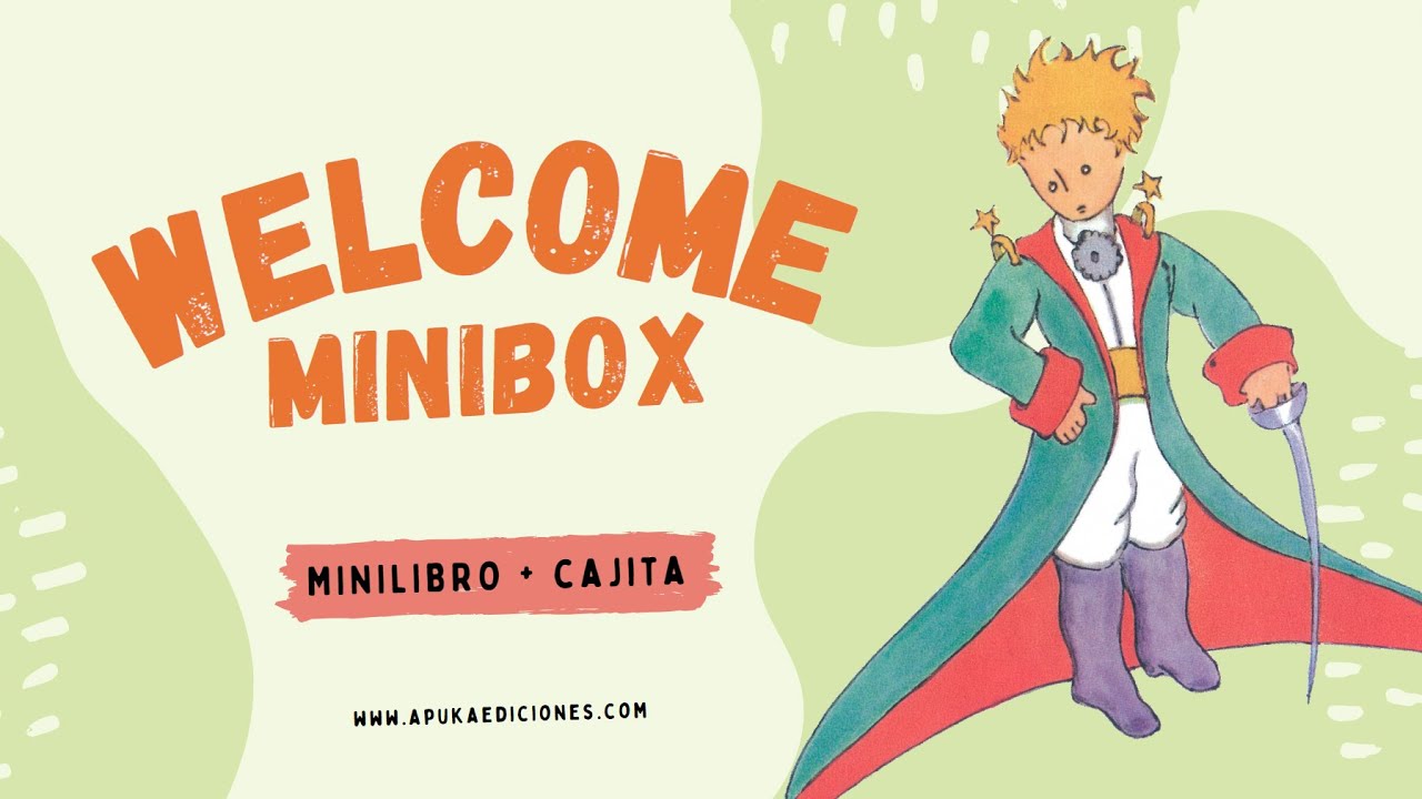 mini libro el principito para imprimir