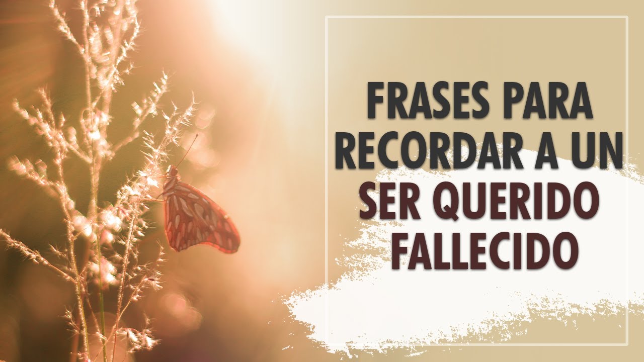 palabras para una persona que esta en el cielo