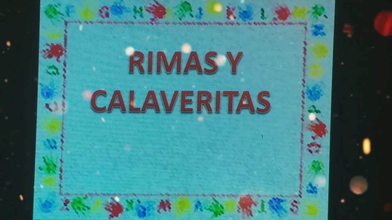 palabras que rimen del día de muertos