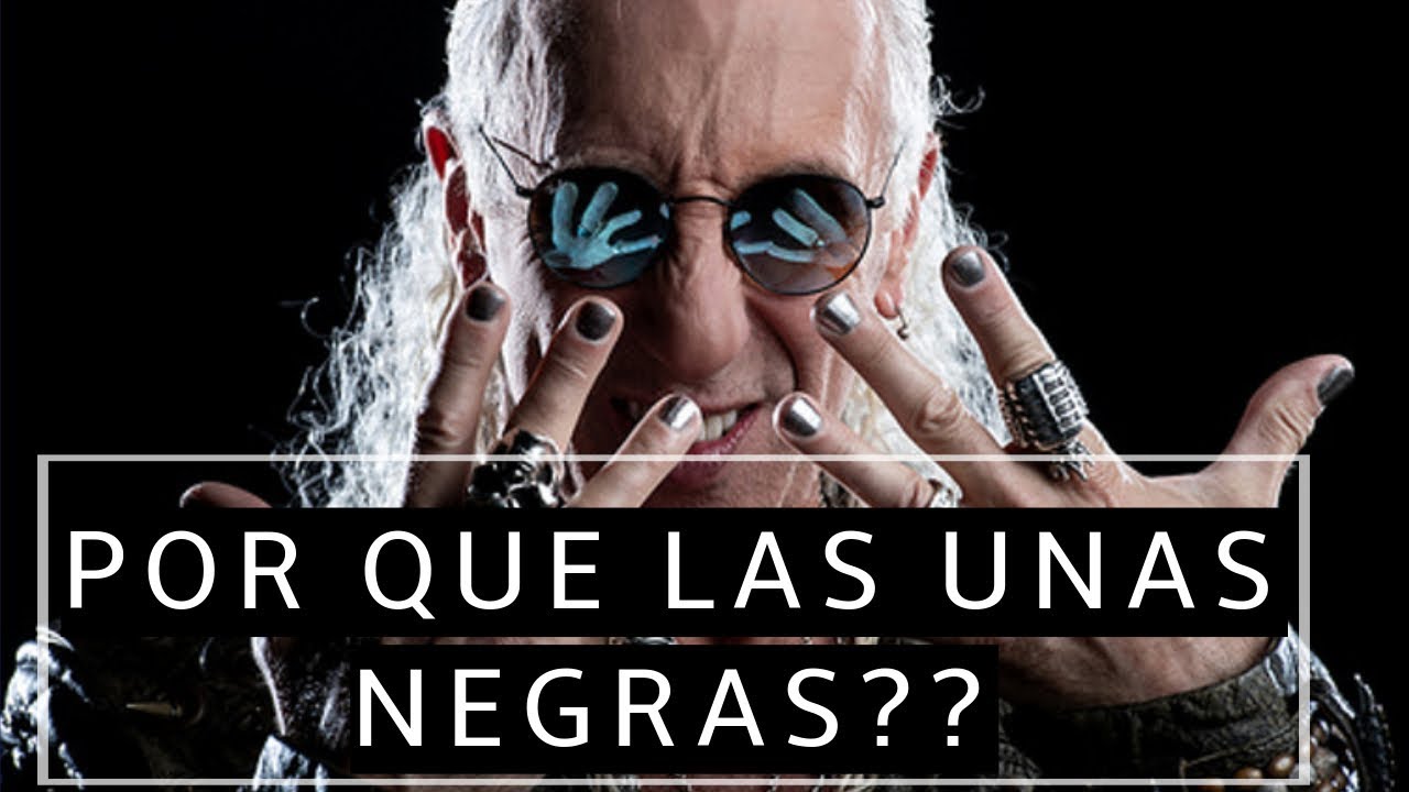 significado de las uñas pintadas de negro en los hombres