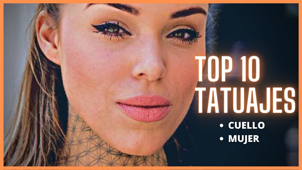 tatuajes de nombres en el cuello para mujeres