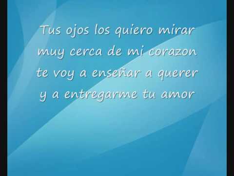 te voy a enseñar a querer letra