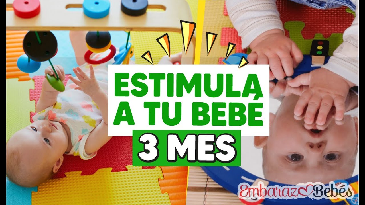 actividades para bebes de 3 meses