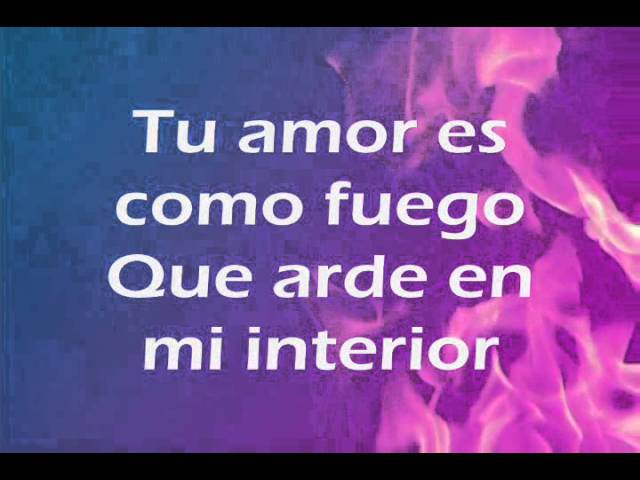 anhelo un toque de tu amor letra