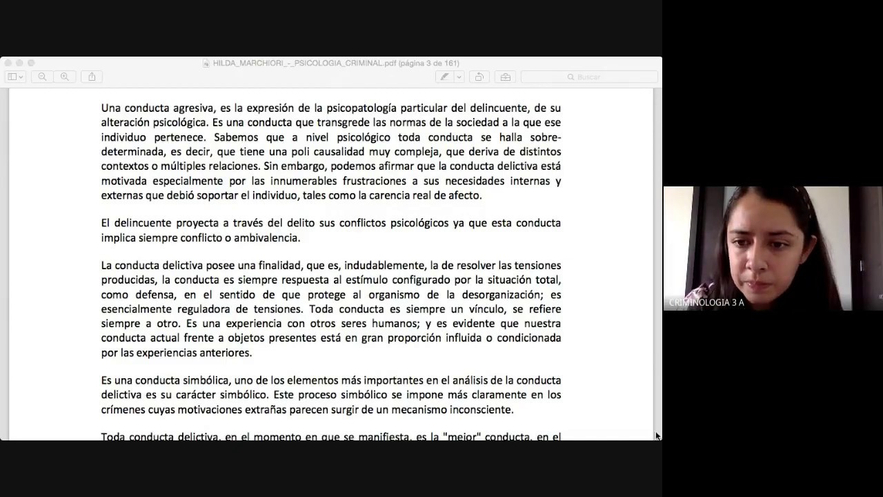 conducta delictiva como sintoma de enfermedad