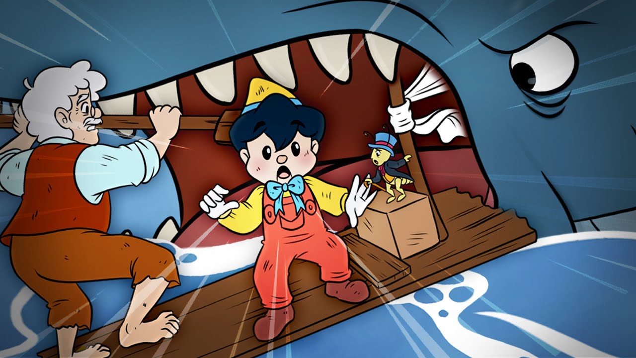 cuento de pinocho corto con imagenes para imprimir
