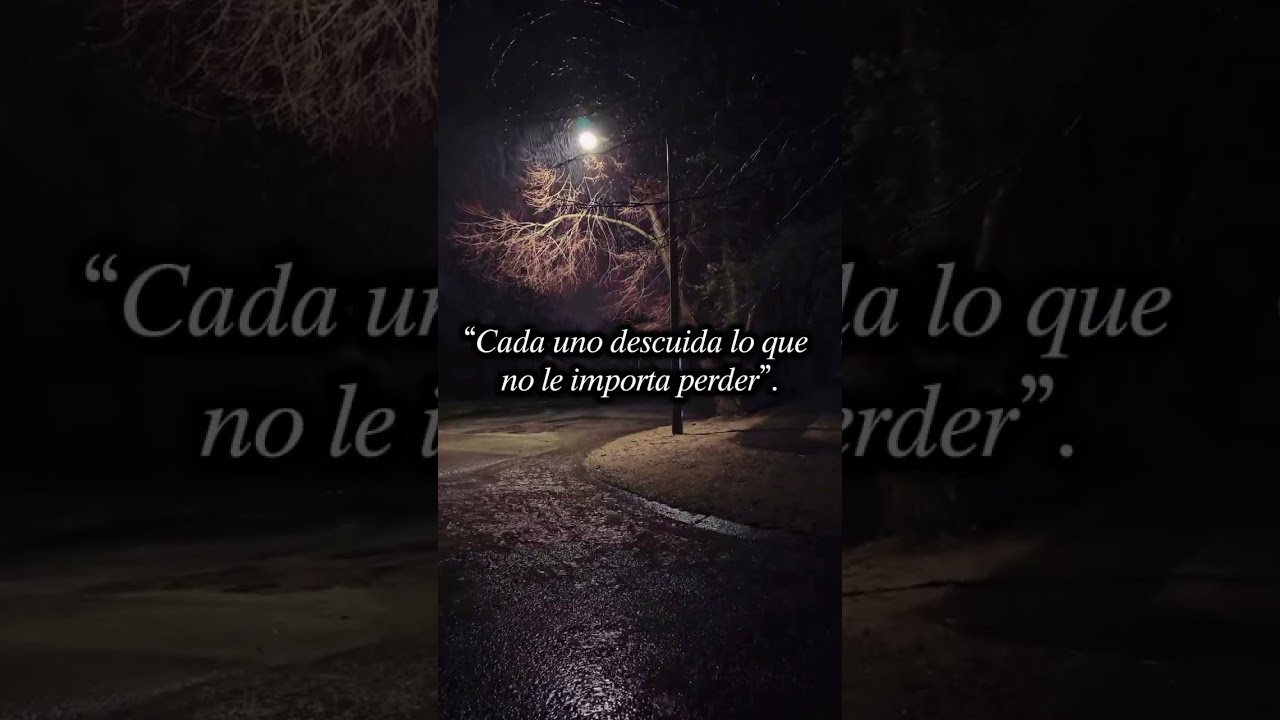 el que descuida lo que tiene frases