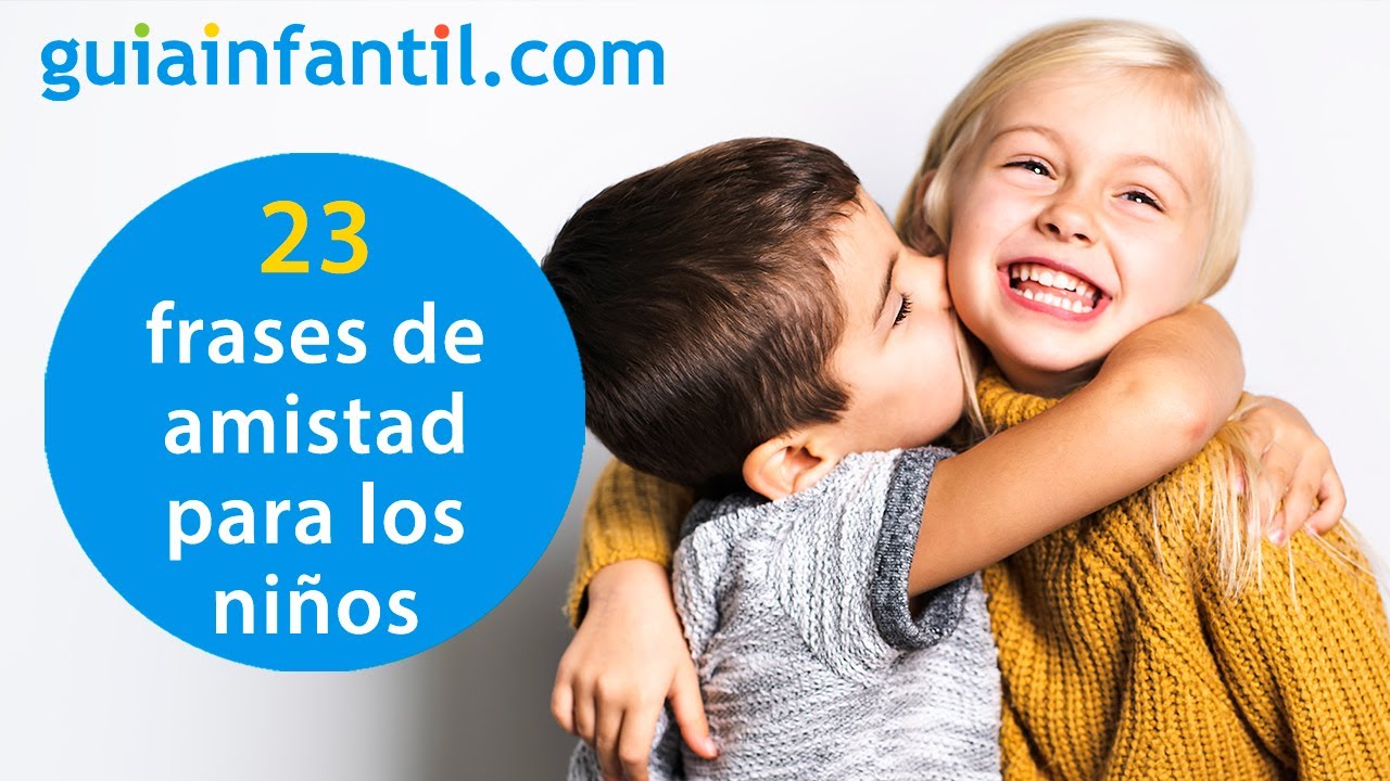 frases de la amistad para niños